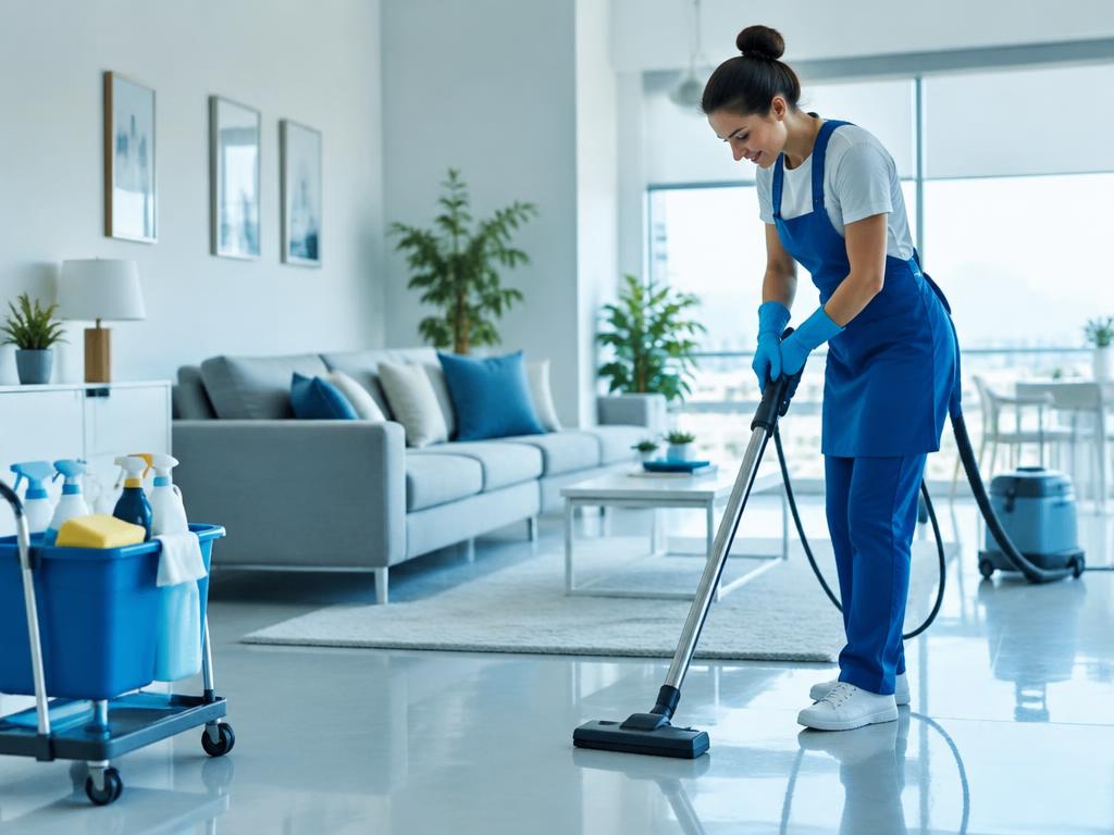 Cleaning industry website concept preview