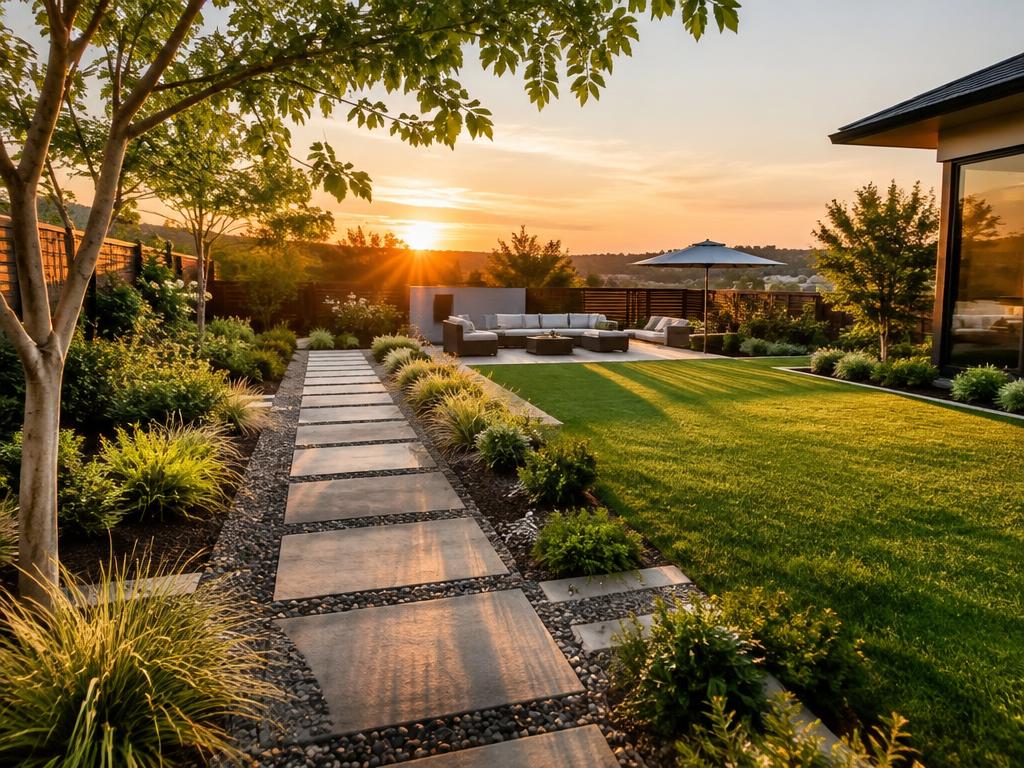 Landscaping industry website concept preview
